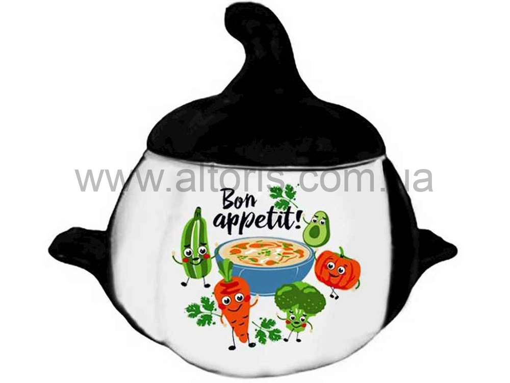 горшок для запекания  - 750 мл  Гарбуз 942557 BON APPETIT