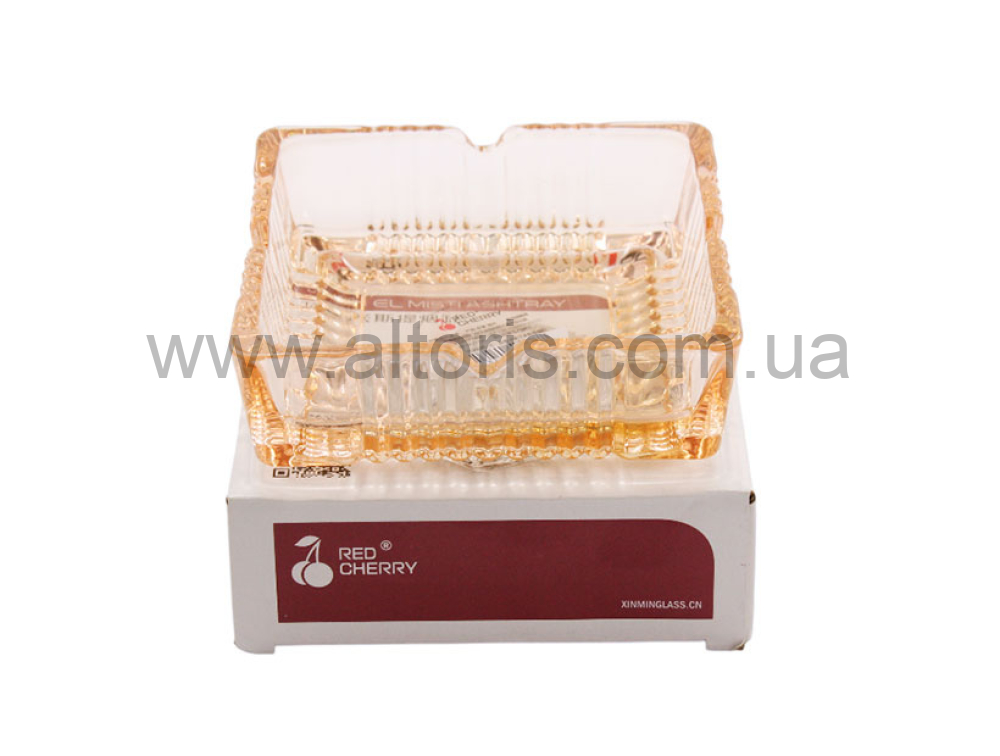 пепельница Interos - YG8016-4 квадрат ДИМКА