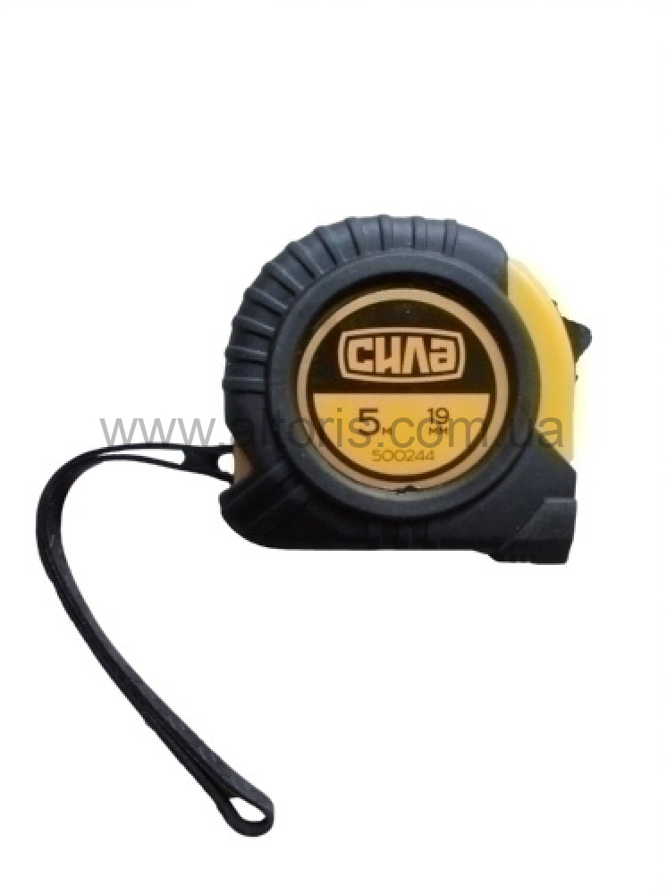 Рулетка СИЛА - обрезиненная стандарт 7,5м*25мм