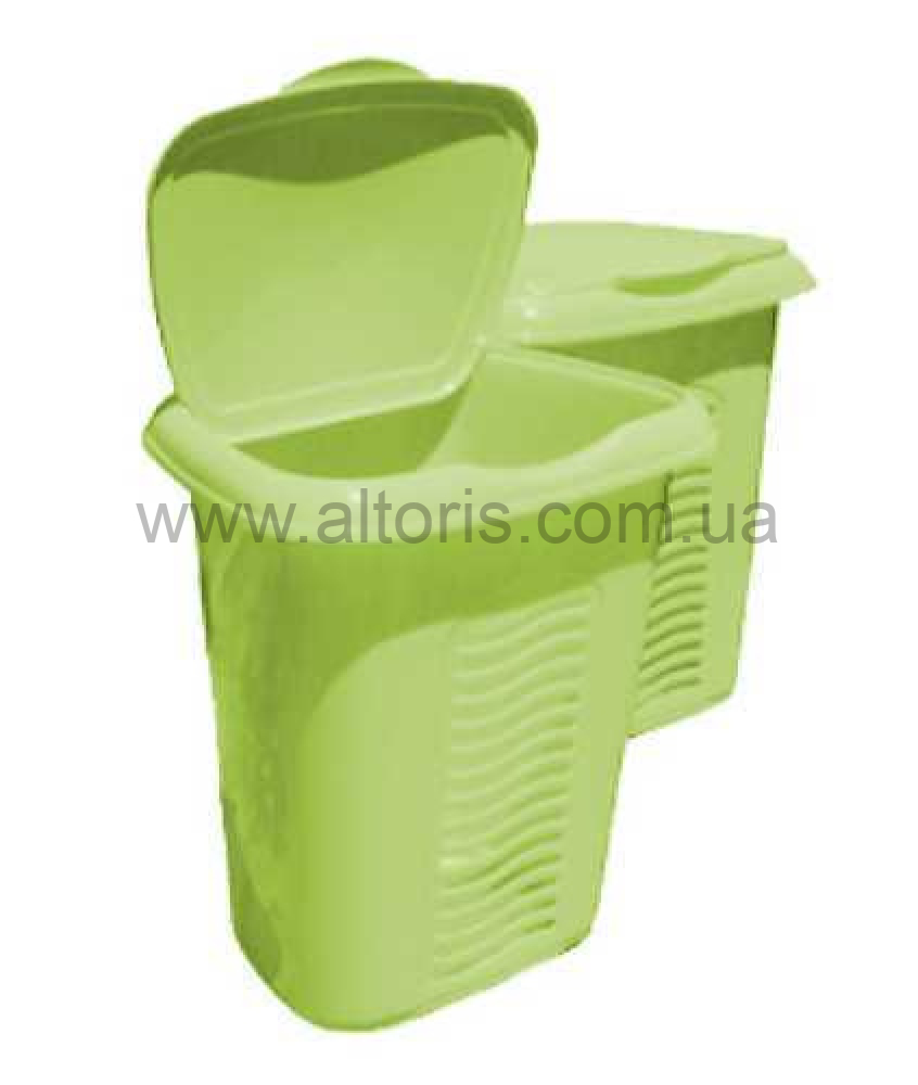 корзина для белья Консенсус - 40л, салатовый