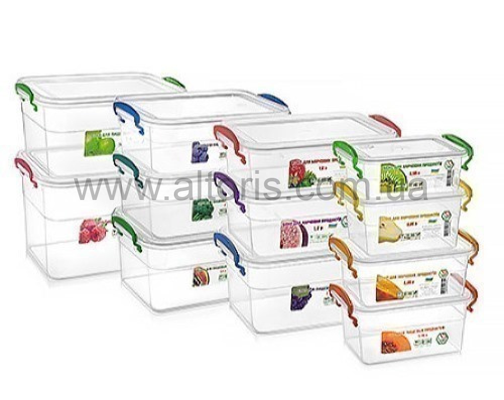 Бокс пластиковый пищевой НП - 0,95л