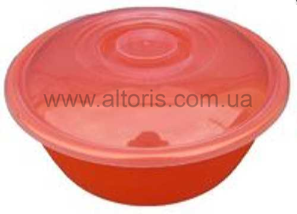 миска пластмассовая с крышкой - 9л Ягодка