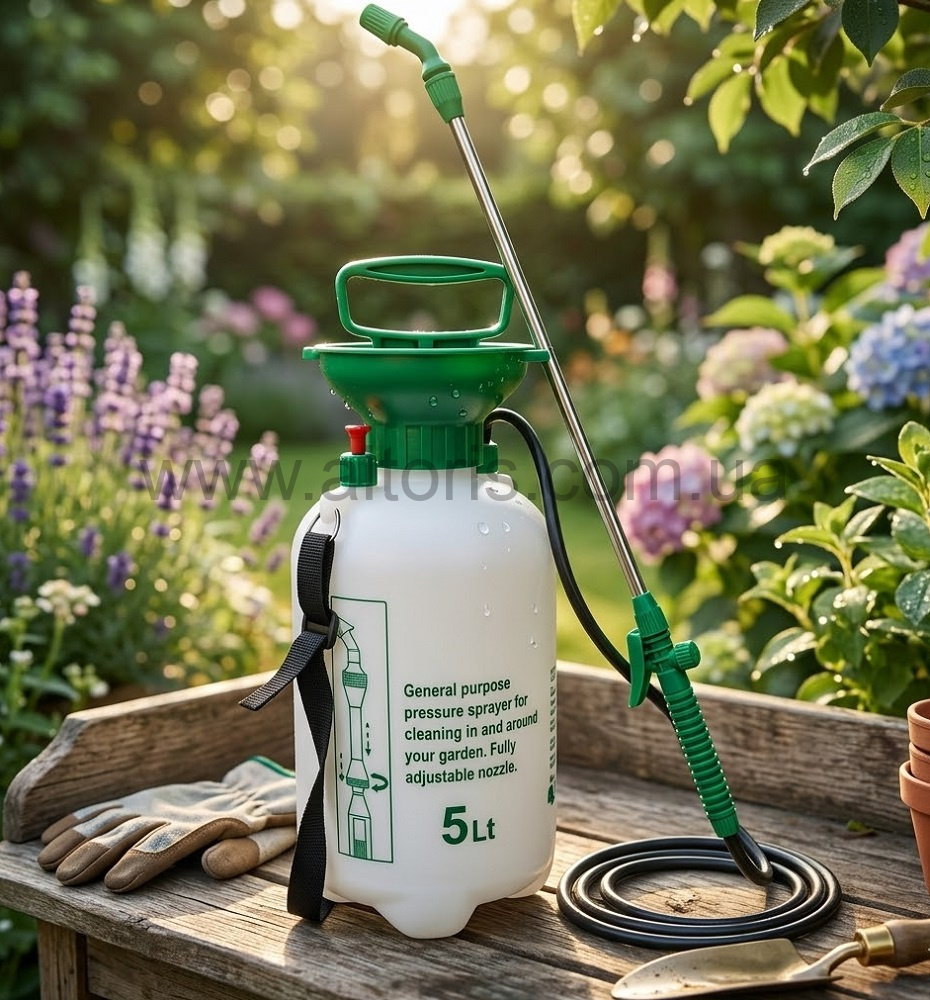 опрыскиватель PRC - 5л білий арт. SM-5L-W (PRC)