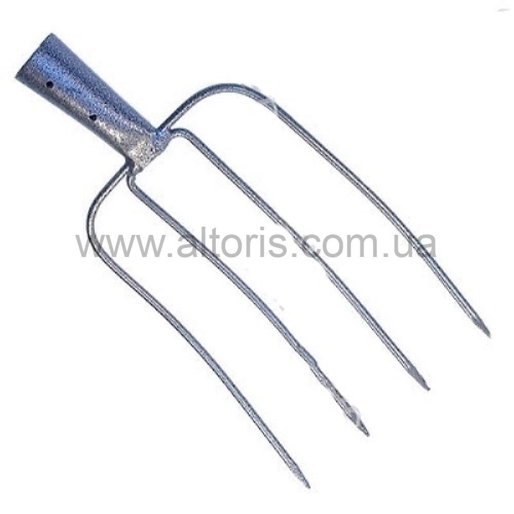 вилы сено - навозные 4х.рог. молотковая покраска