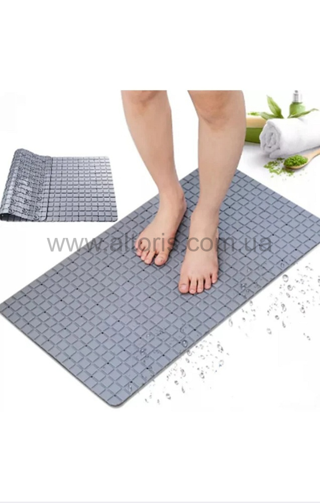 коврик для ванной STENSON - противоскользящий 36*68см "Клетка"  WW00587