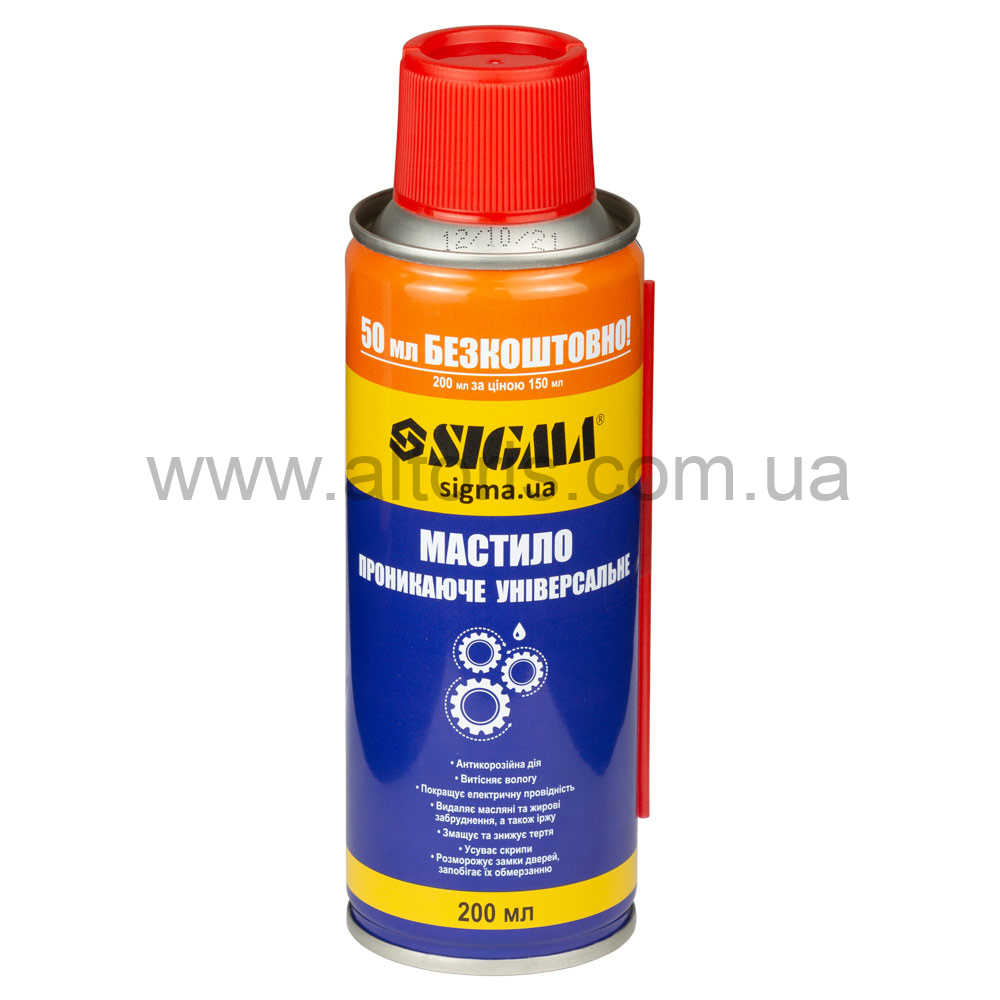 проникающая смазка Sigma - 200мл