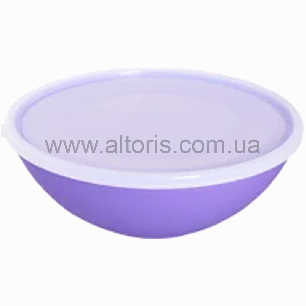 миска пластиковая с крышкой  Алеана  - 3 л.