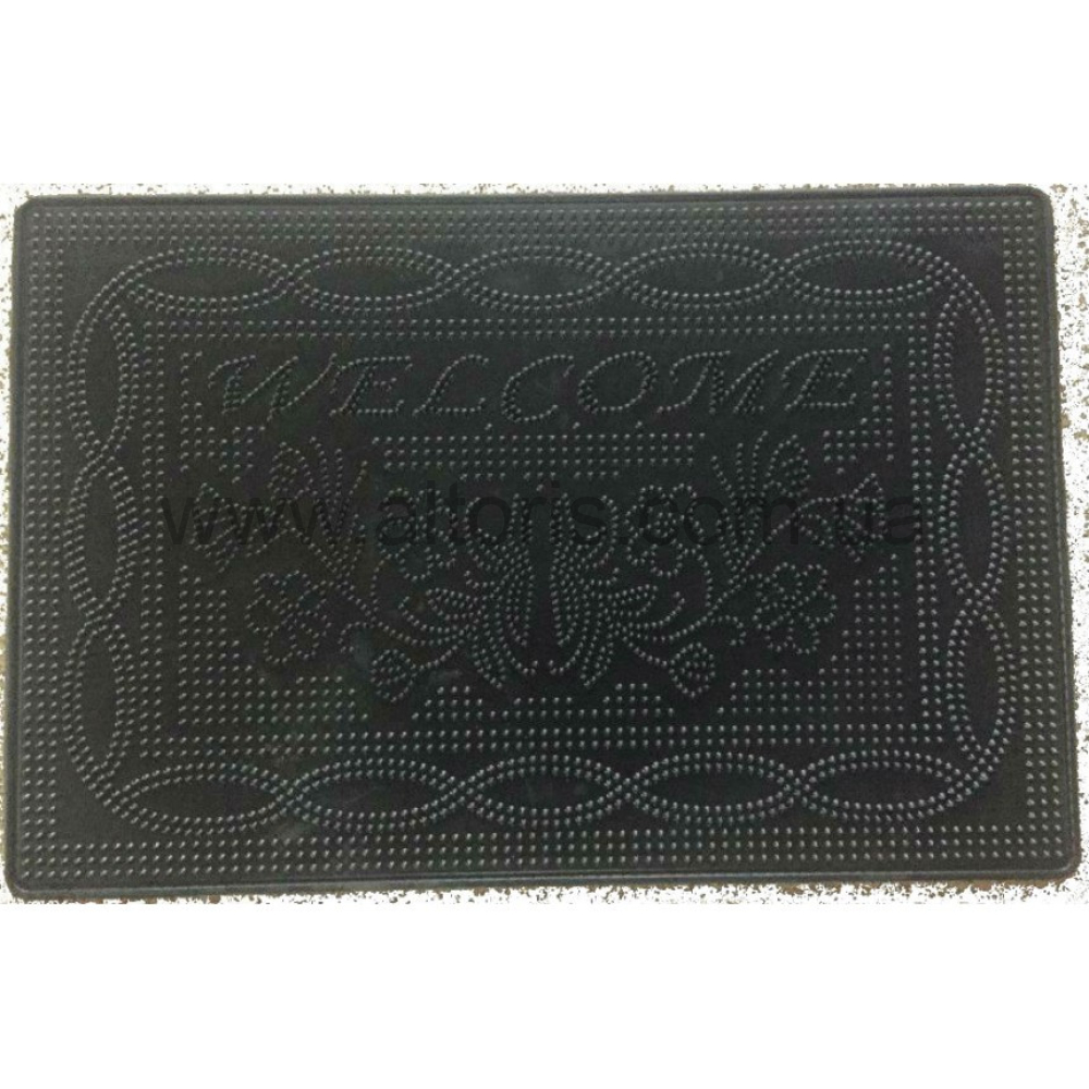 коврик резиновый Гнивань - "Welcome-2" 40*59 Цветок