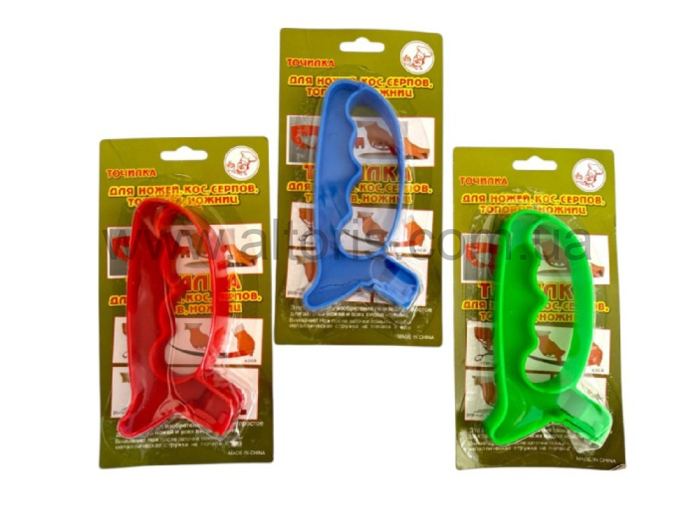 точилка для ножей  О - металлопл. фигура-зайчик (5,5*13,5*3)см. №KM2006