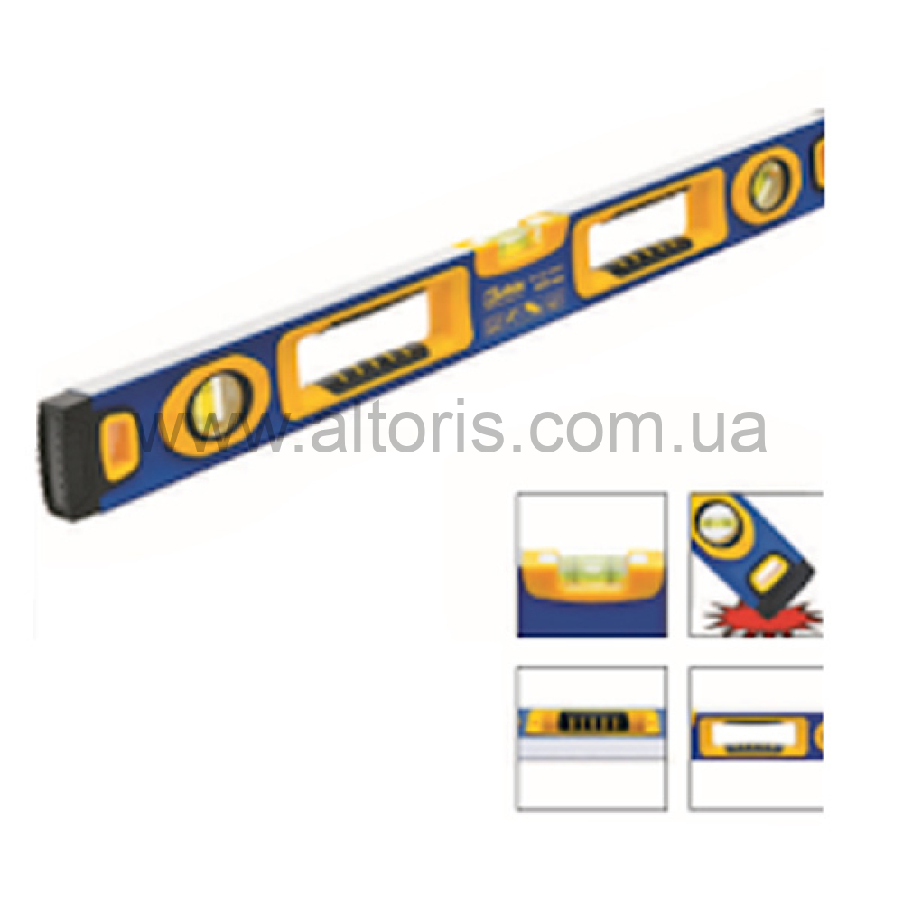 уровень Kubis - с ручками и магнитами 1000 мм