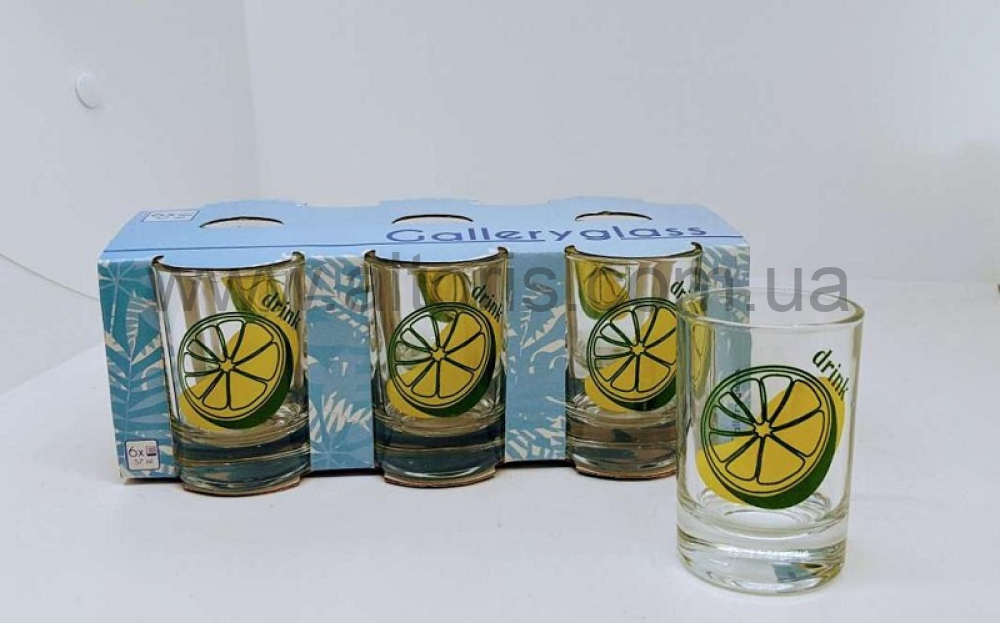 набор стопок "Chile" Gallery - 57мл*6шт."Drink"