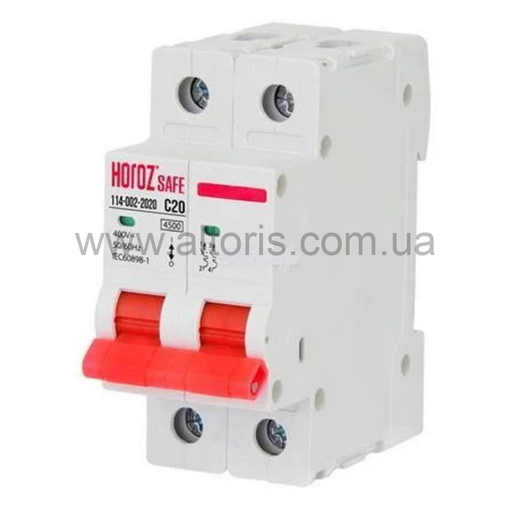 автомат электрический  HOROZ - 2-25A