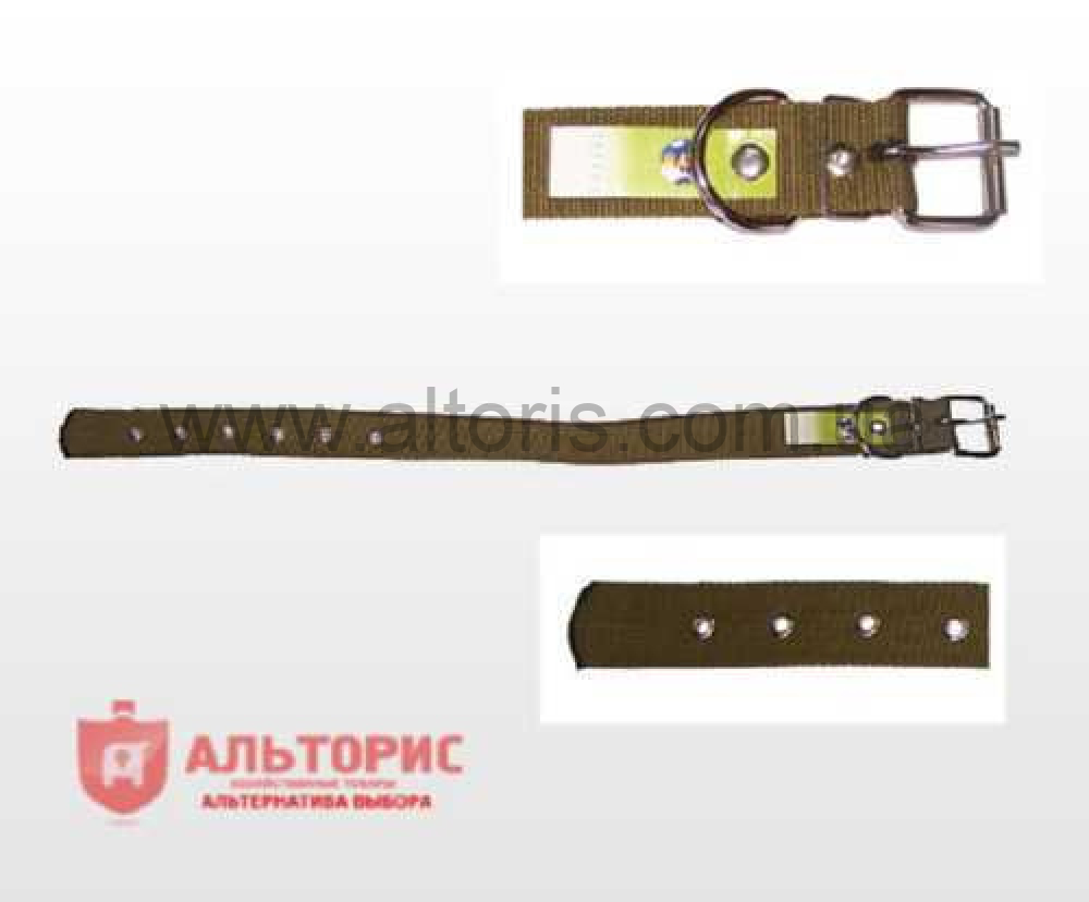 Ошейник брезентовый - 45мм одинарный КРС