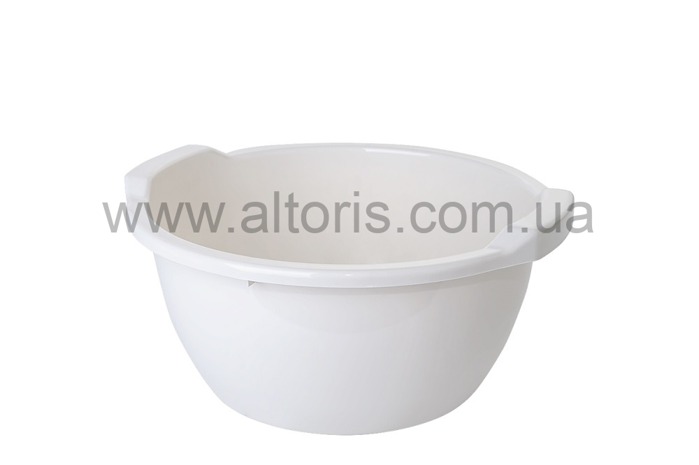 таз пластмассовый  Алеана  - 5л белая роза