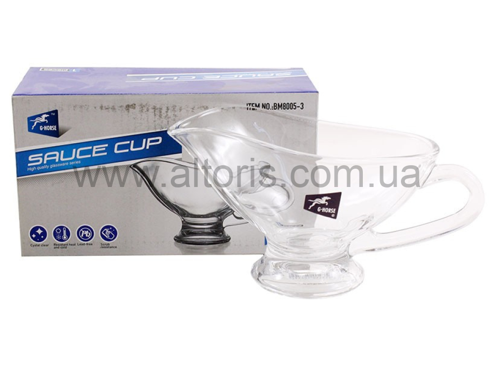 соусник стекло Interos - 240 мл BM8005-3