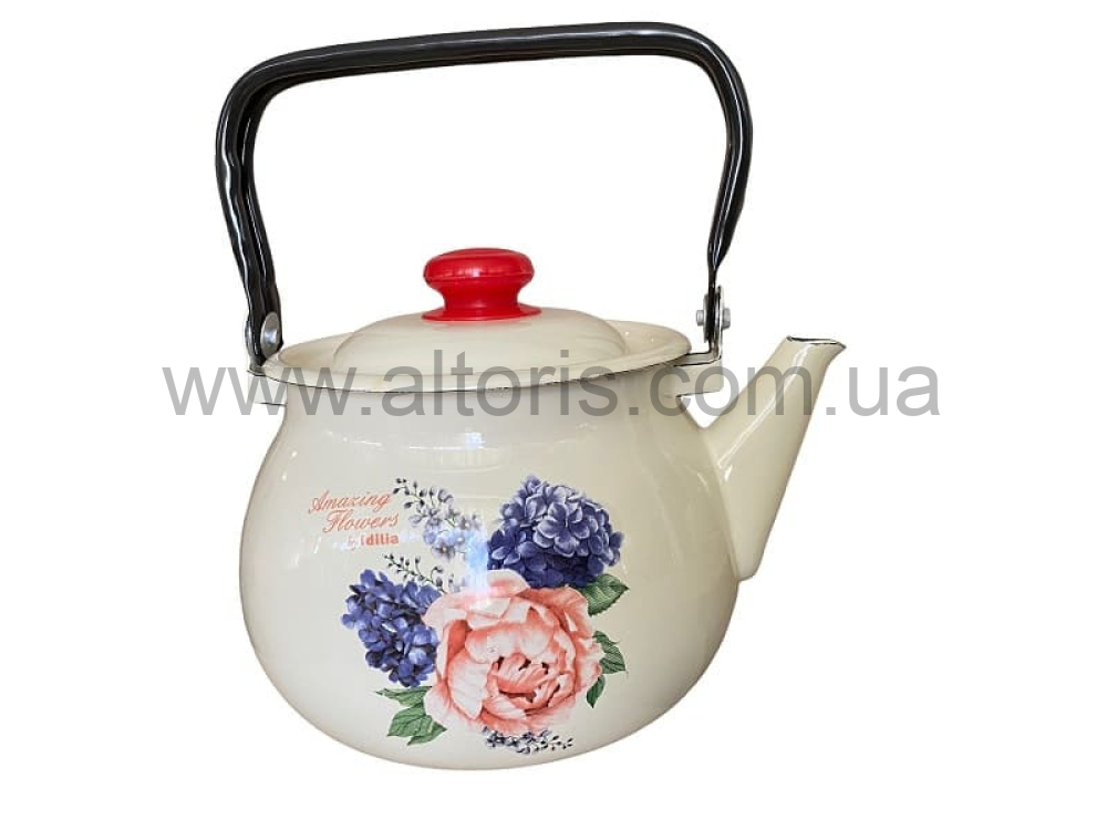 чайник эмаль НМ 2,5л/2 2710/2 - Пион