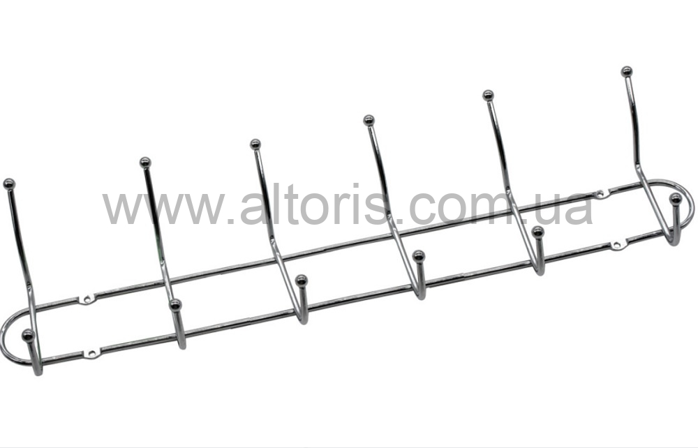вешалка с крючками No Brand - 6 крючкев №KD042-6 №№3806