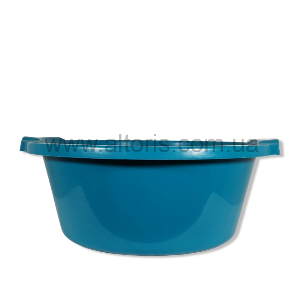 миска пластмассовая Полимерагро - 12л п/э Бирюза