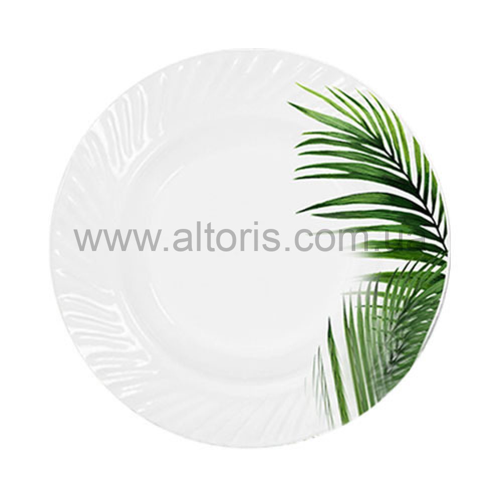 Тарелка мелкая стеклокерамика S&T - №7 Тропик 30057-01-15020