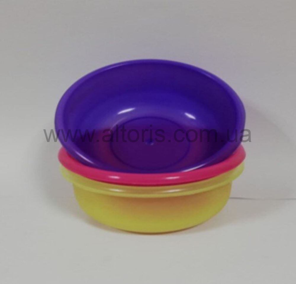 миска пластмассовая  Yemets - 4л цветная