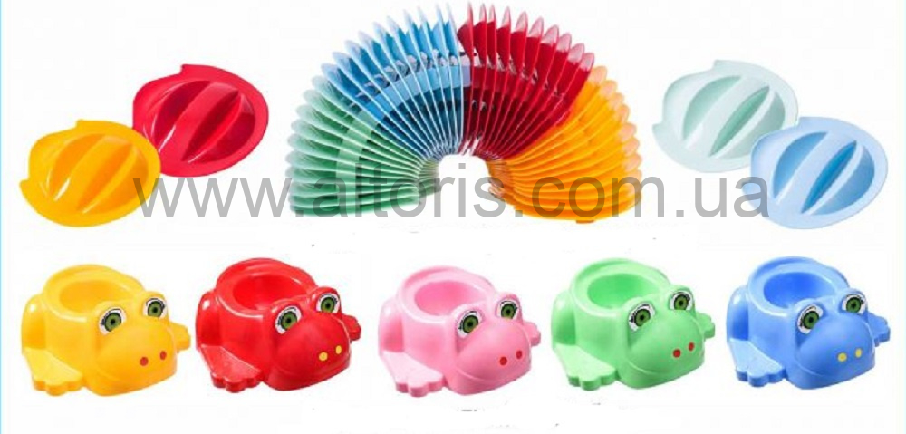 горшок детский ТОСАКО - ЖАБА с крышкой