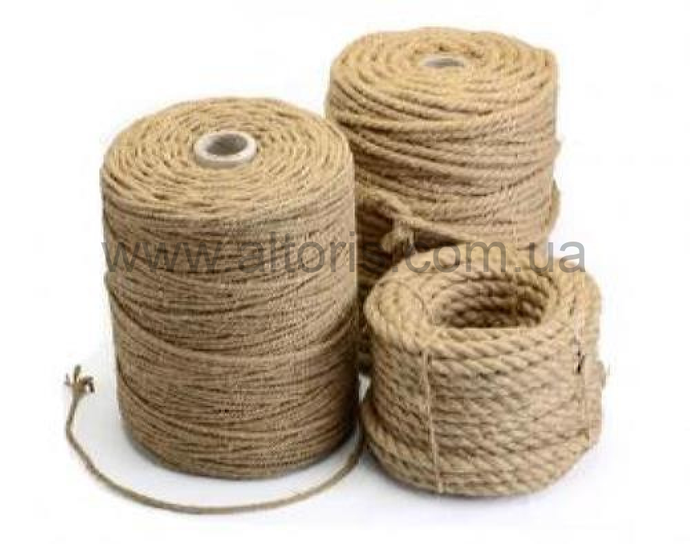 верёвка джутовая в шт - 14мм 50м