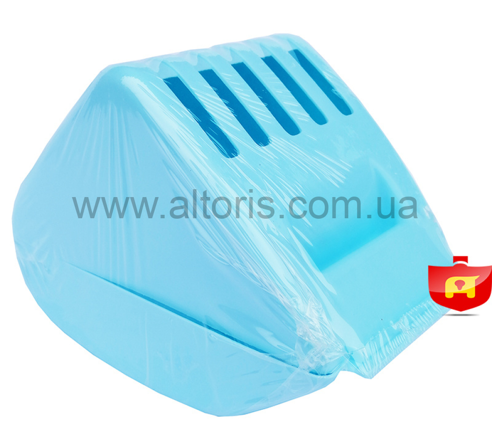 держатель для туалетной бумаги Гемопласт - голубой