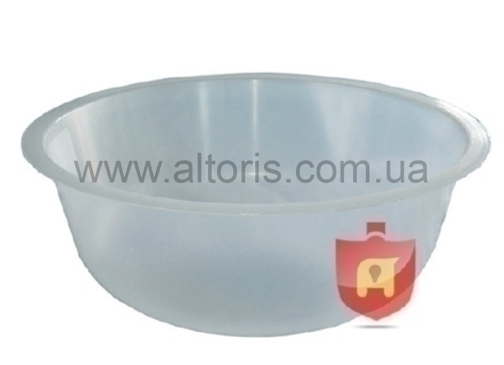 миска пластмассовая Консенсус - 4л (D275) Прозрачная
