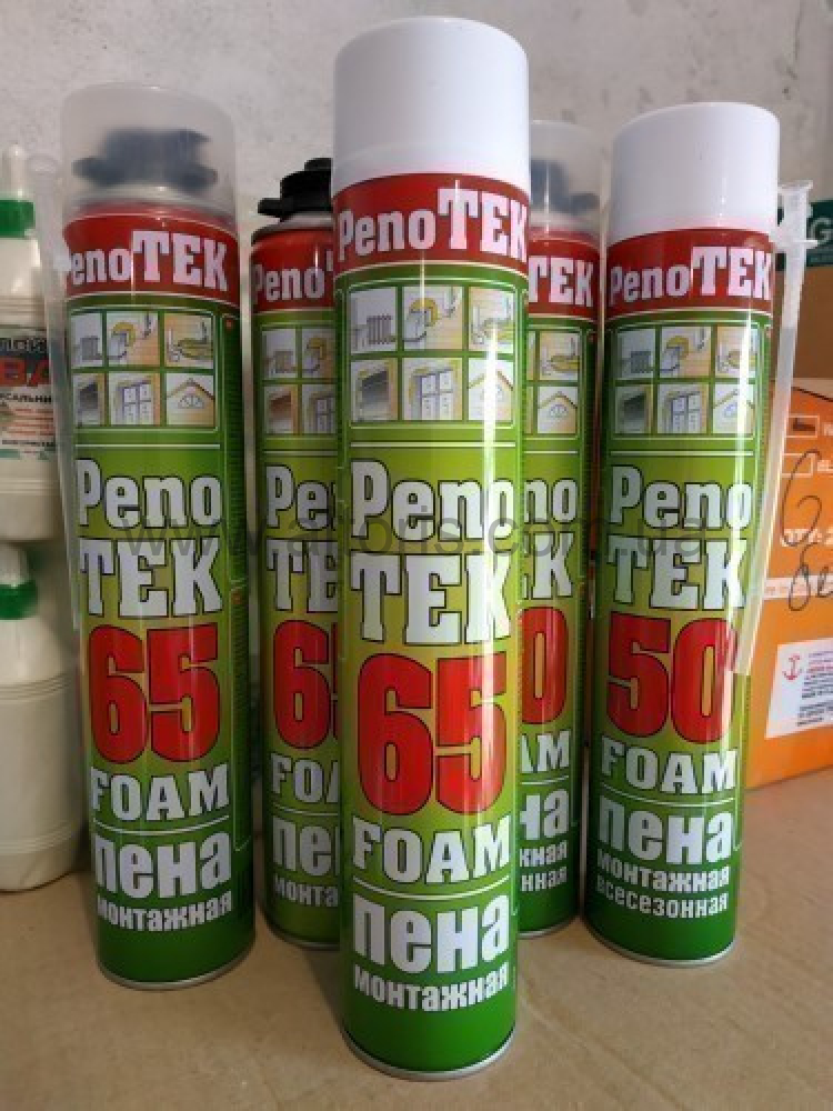 Пена монтажная PENOTEK - 750 мл \65л ручная
