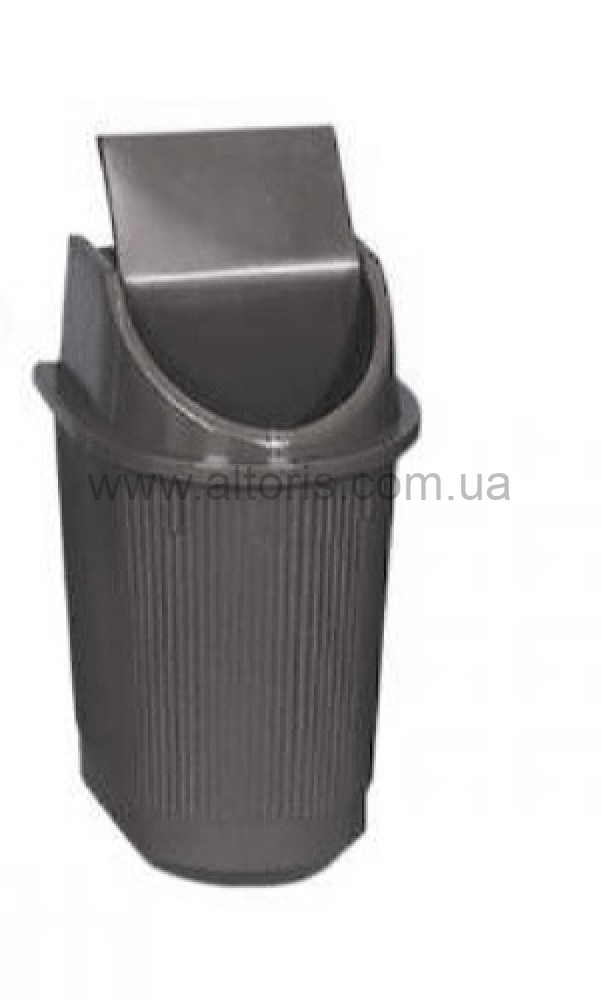 ведро 11л с клапаном Консенсус - серое