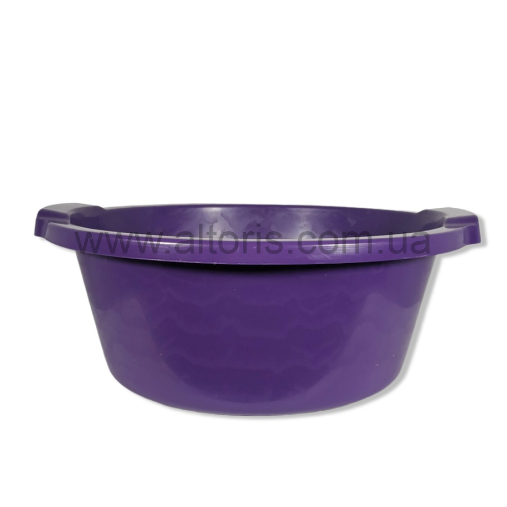 миска пластмассовая Полимерагро - 12л п/э Фиолетовый