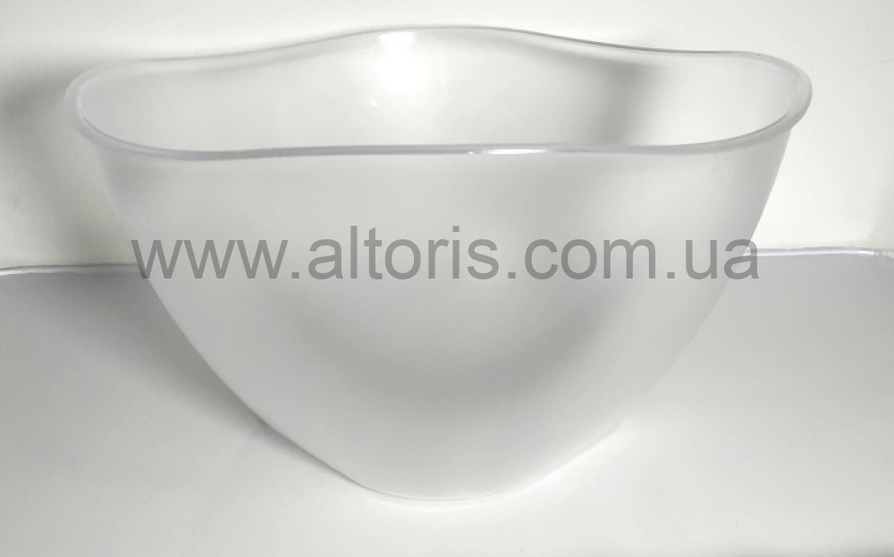 салатница пластмассовая Полимерагро - Волна 3л прозрачная