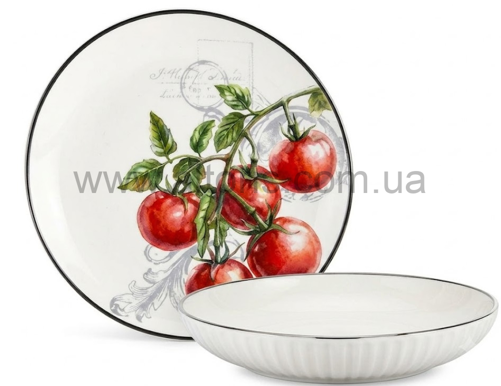 тарелка Gallery - "Tomato Line" 203мм