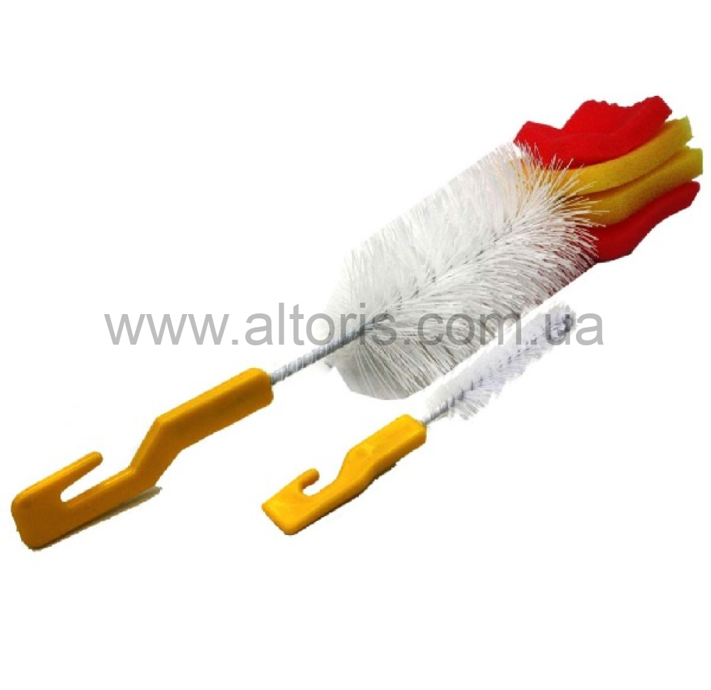 ершик для бутылок No Brand - с мочал. 2шт 23см 12см №001