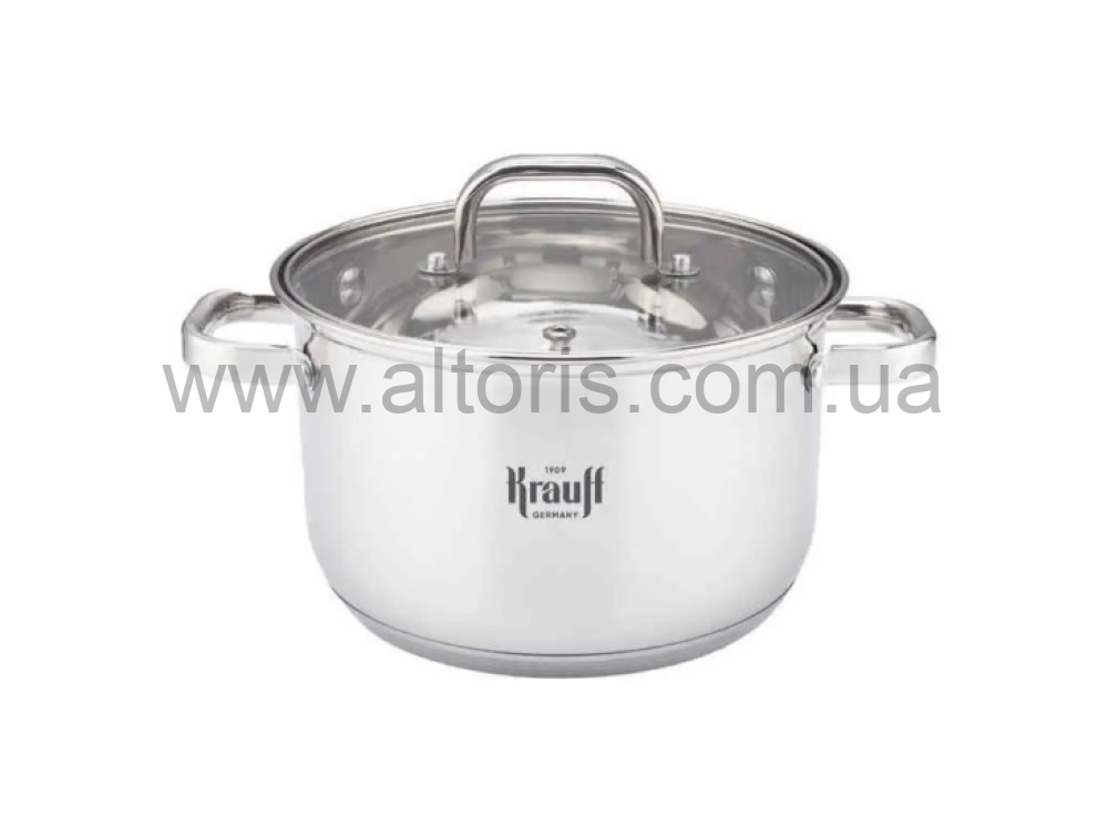 кастрюля  Krauff нерж.сталь - 2,4л ,18см. Артикул: 26-238-108