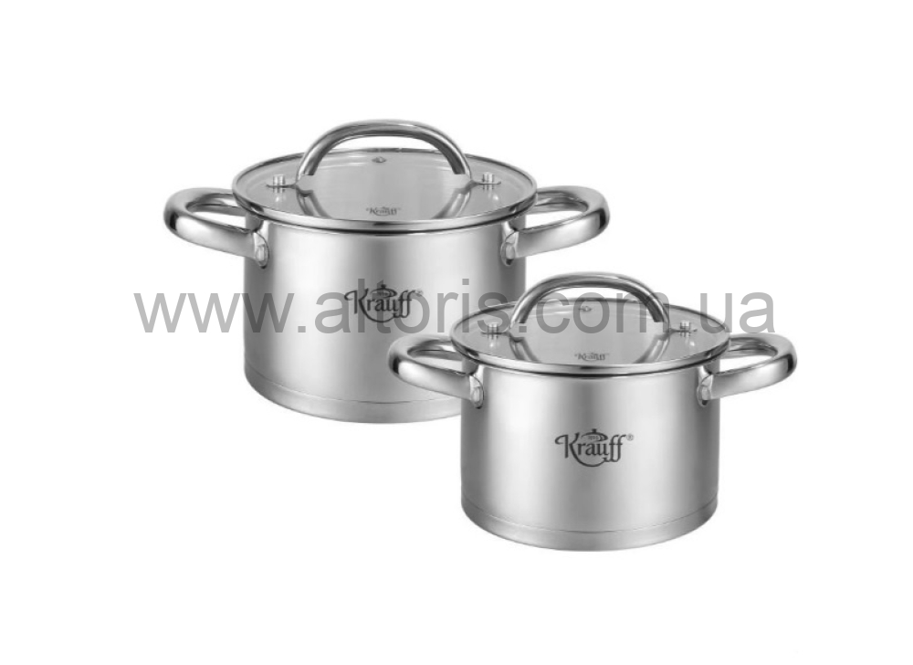 набор посуды Krauff нерж.сталь - 4 предм.арт 26-242-013