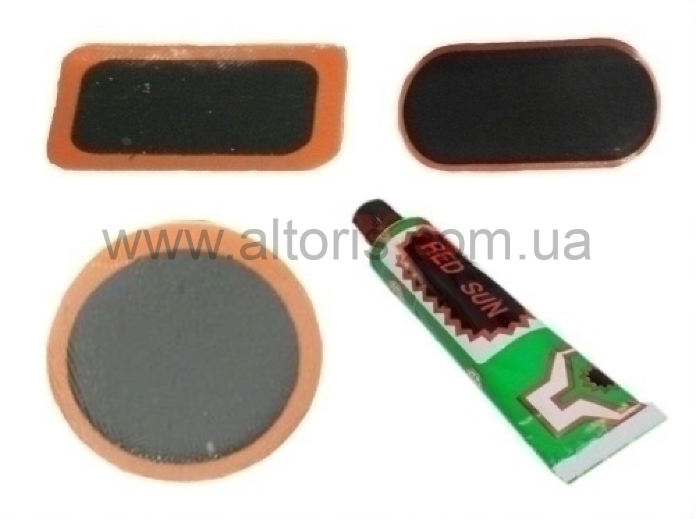 Комплект для ремонта велокамер - №24/прямоугольник RS2402