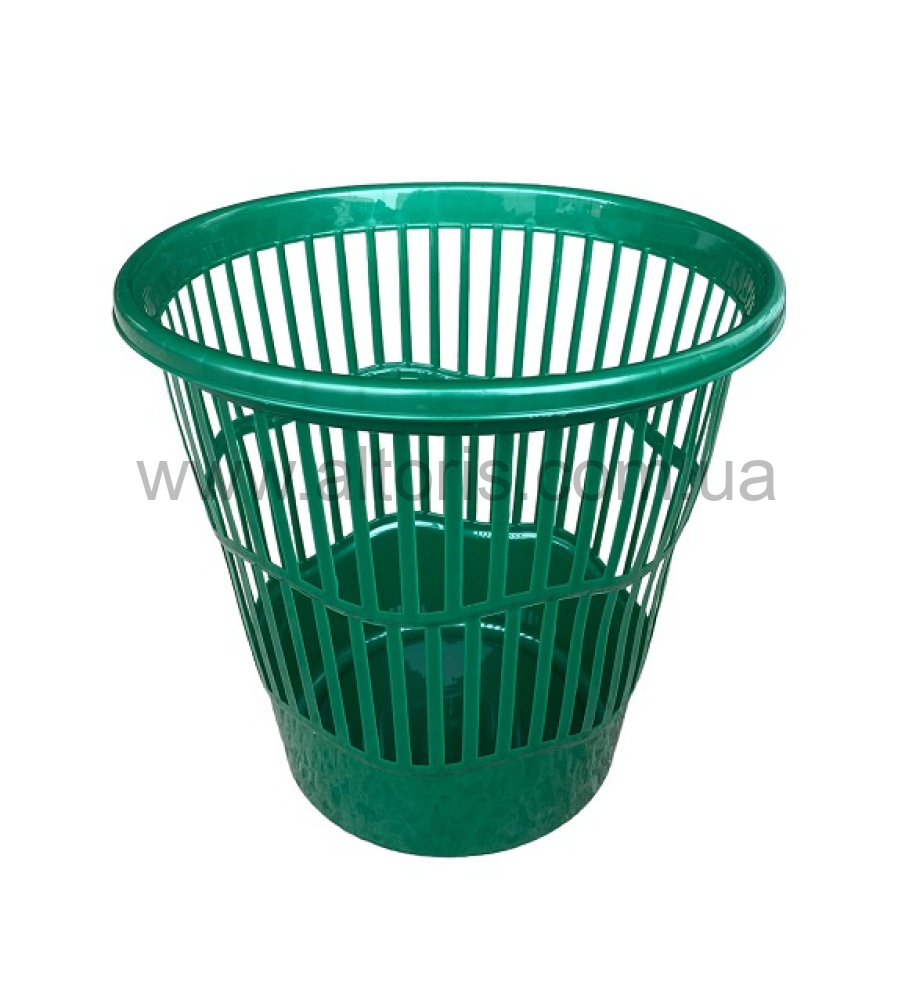 корзина для мусора Ал-Пластик - зеленый