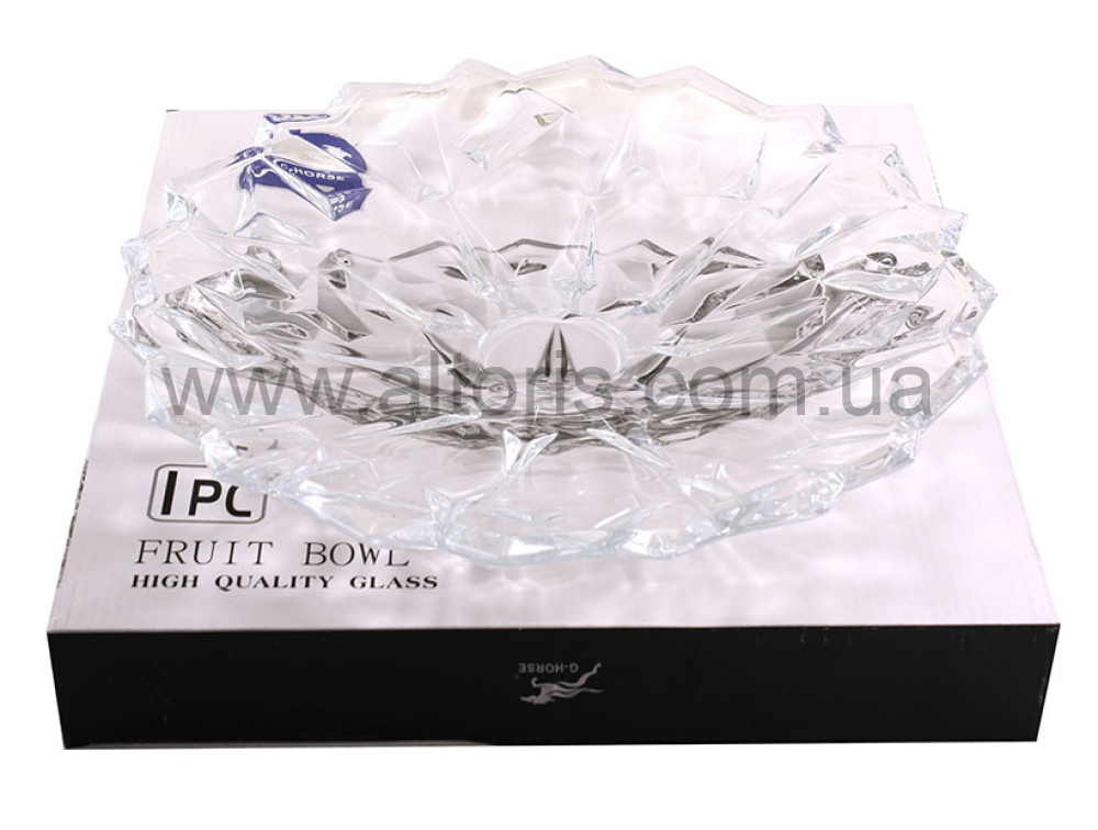 блюдо стекло Interos - BMP19-B