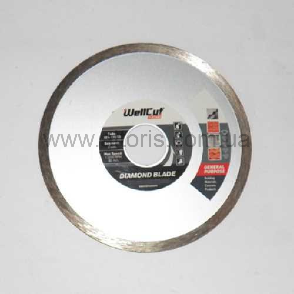 Круг алмазный Wellcut Promo - Плитка, 230мм*5мм*22,23мм
