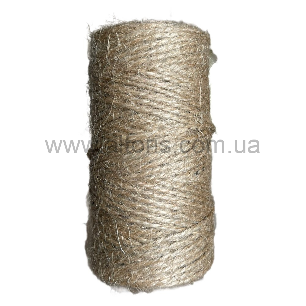 нитка джутовая в шт - 2мм, 100г