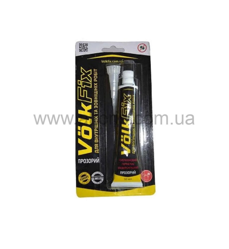герметик VolkFix - 50 мл универсальный прозрачный