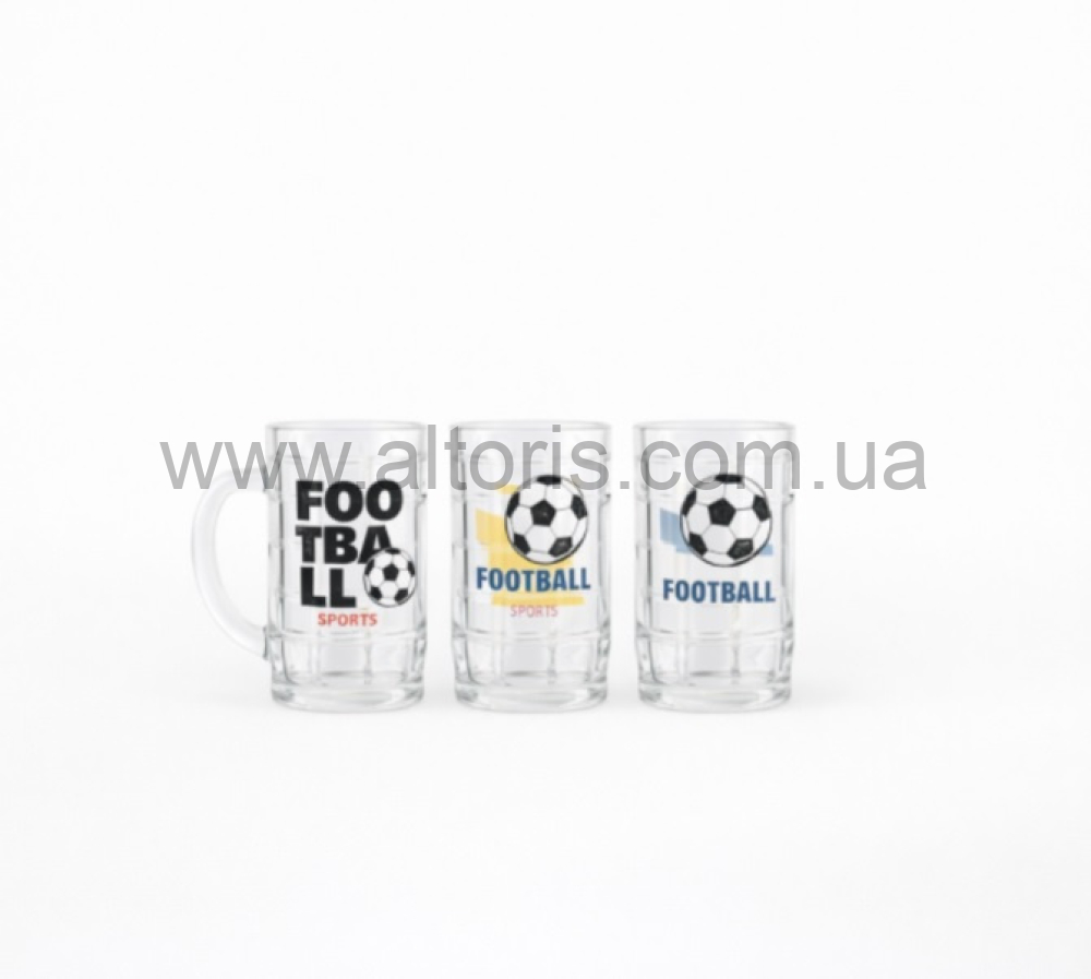 бокал для пива Gallery - 500мл Nicol "Football"