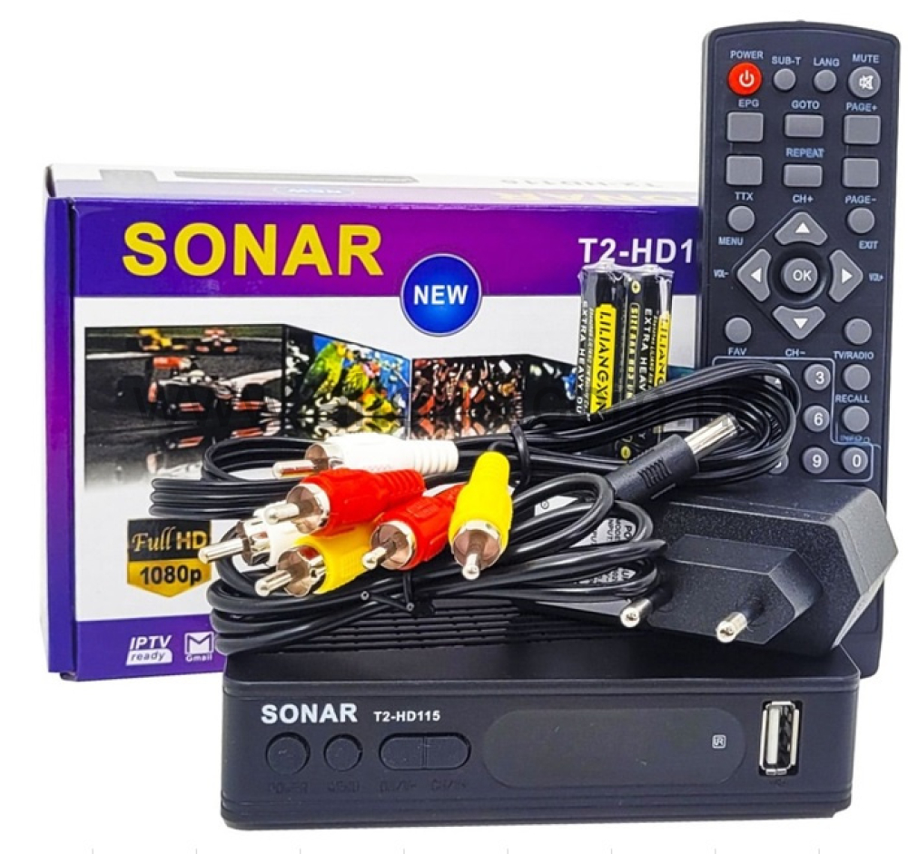 Т2 ресивер тюнер  - SONAR T2 HD125