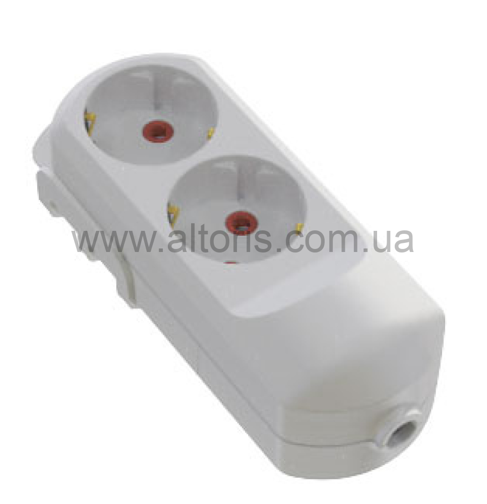 колодка Neomax - 2 гн. с зазем NX501200