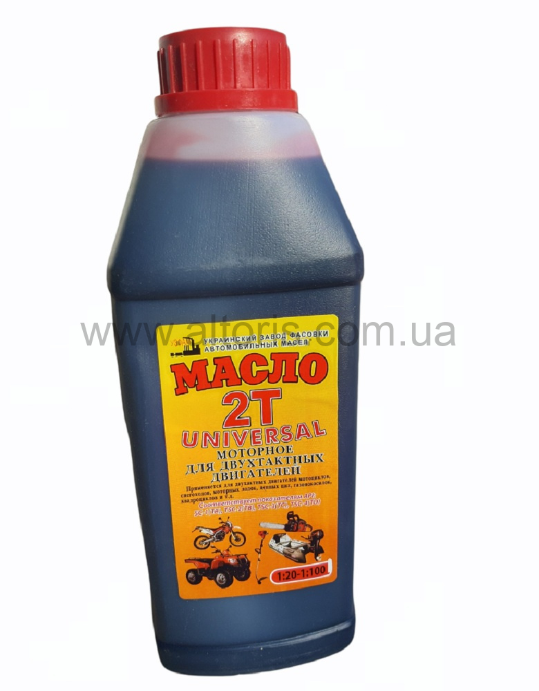масло 2Т полусинтетическое УЗФАМ - 1 л