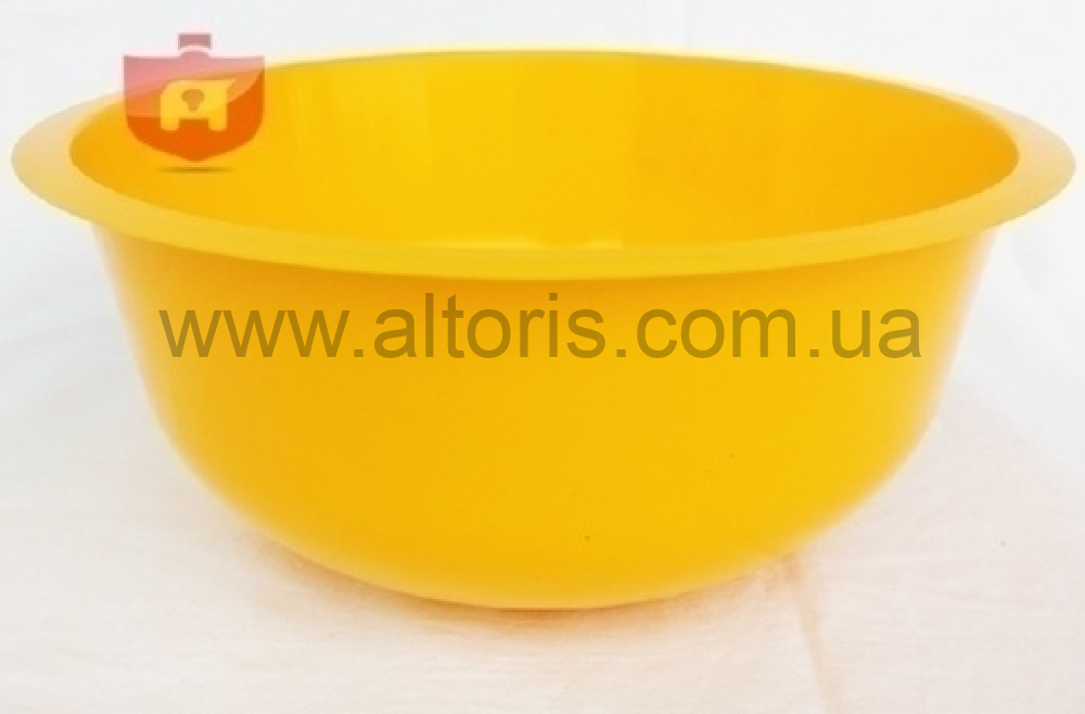 миска пластмассовая Консенсус - 4л (D275) Жёлтый