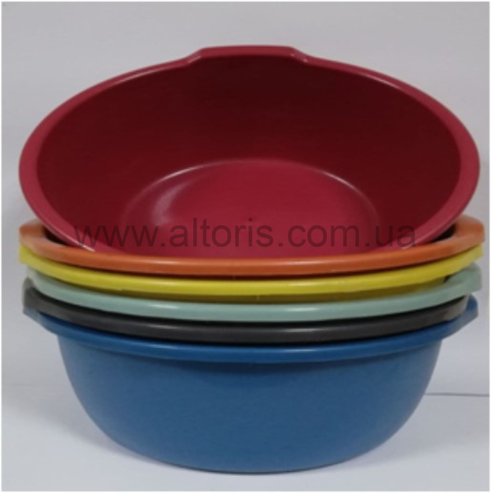 таз пластмассовый  Yemets - 15л с ручками