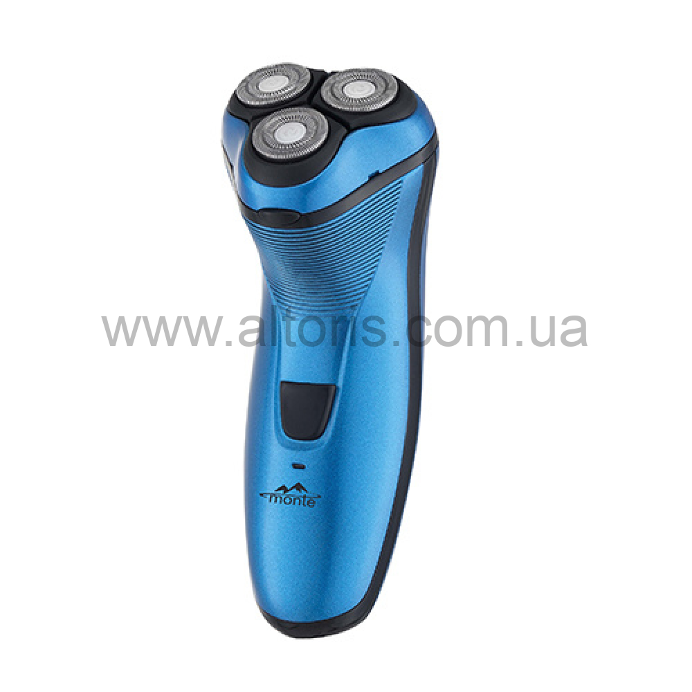 машинка для бритья MONTE - 3 Вт, 220-240В, 50/60Гц; синяя 5004S-MТ