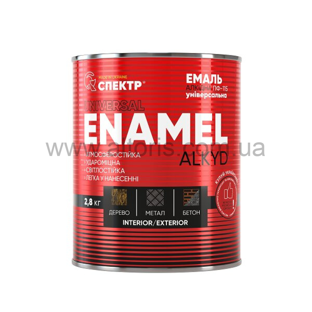 ПФ-115 "UNIVERSAL "  2,8 кг Спектр - желтая